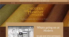 Desktop Screenshot of modernleathergoods.aitrk.com